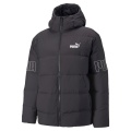 Puma Down Winter Jacket Power Hooded Down Puffer black Men